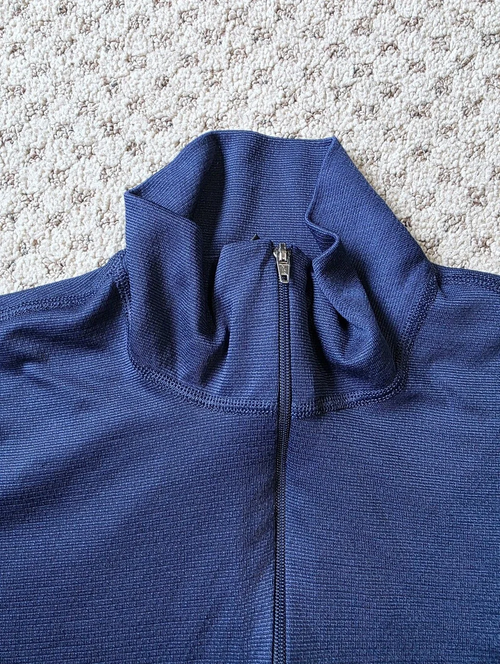 Patagonia Capilene Navy Quarter-Zip Pullover